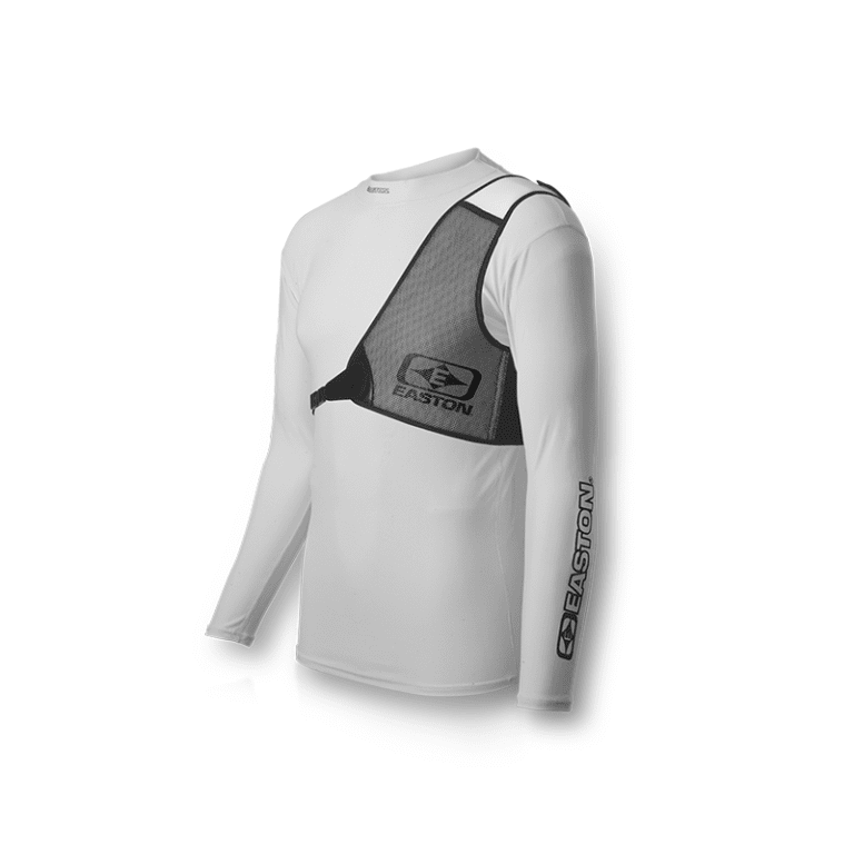 Diamond Chest Guard White/Black Easton Archery