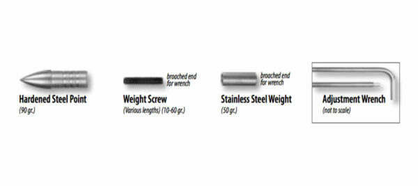 Easton Archery -SuperDrive 23 Adjustable Target Point