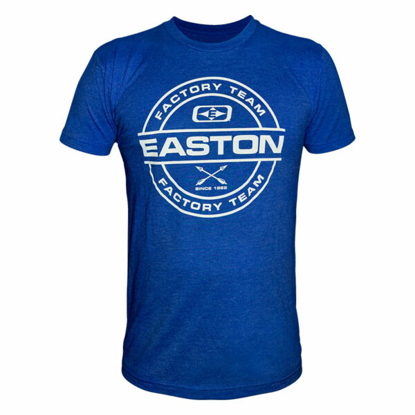Easton Archery-Factory Team T-Shirt Blue