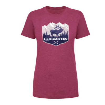 Elk Mountain Red T-Shirt – Women’s