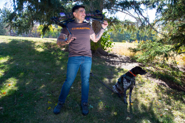 Topo Logo Tee - Brown