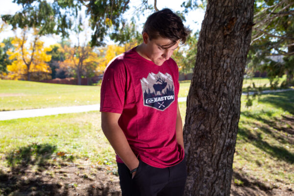 Elk Mountain Red T-Shirt - Men's
