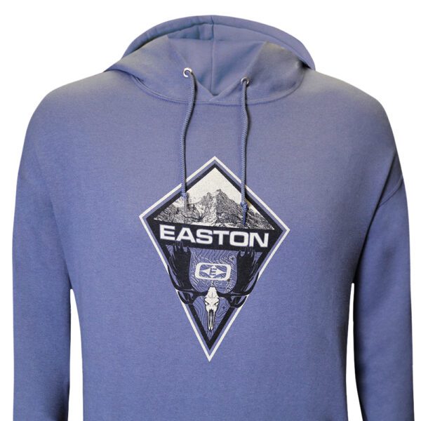 Mountain Moose Skull Hoodie - Blue