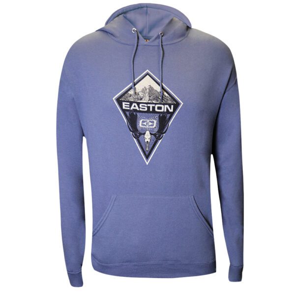 Mountain Moose Skull Hoodie - Blue