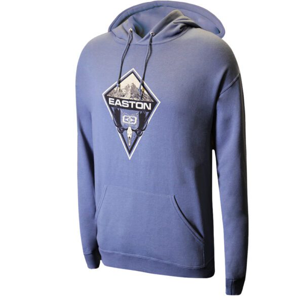 Mountain Moose Skull Hoodie - Blue