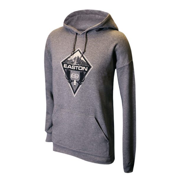 Mountain Moose Skull Hoodie - Grey