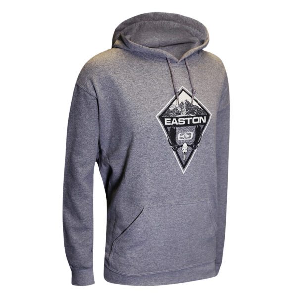 Mountain Moose Skull Hoodie - Grey