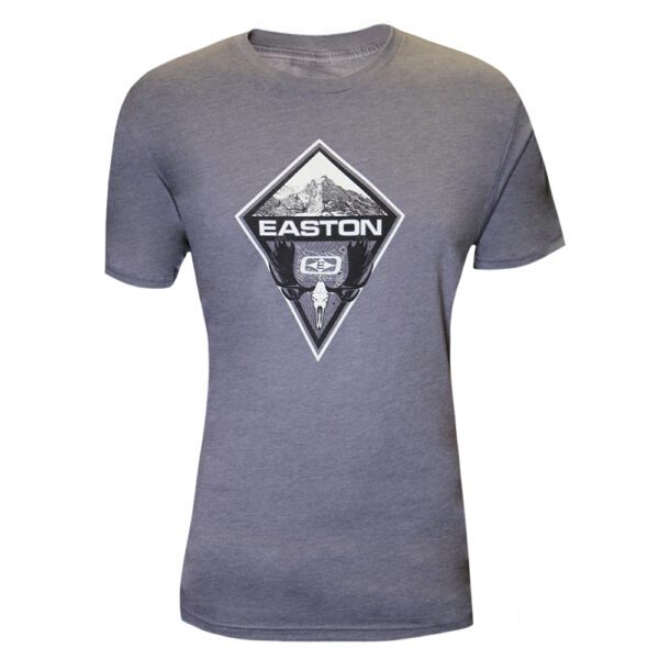 Mountain Moose Skull Tee Grey - Men's