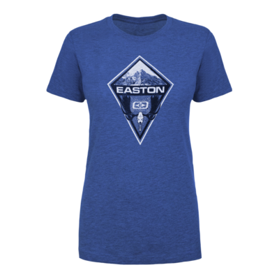 Mountain Moose Skull Tee Blue – Women’s