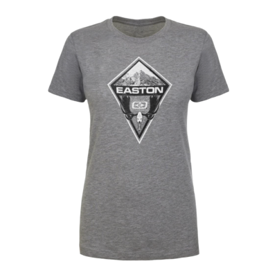 Mountain Moose Skull Tee Grey – Women’s
