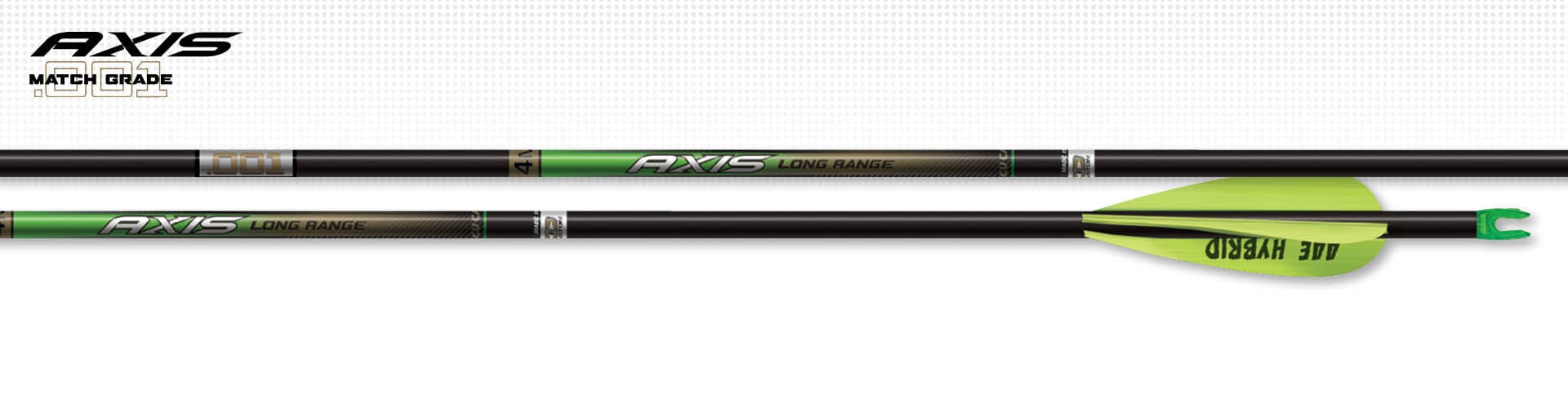 Axis 4mm Long range Match Grade - Easton Archery