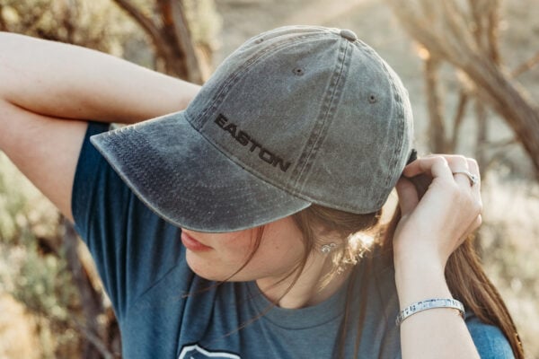 Washed Hat - Grey - Image 3